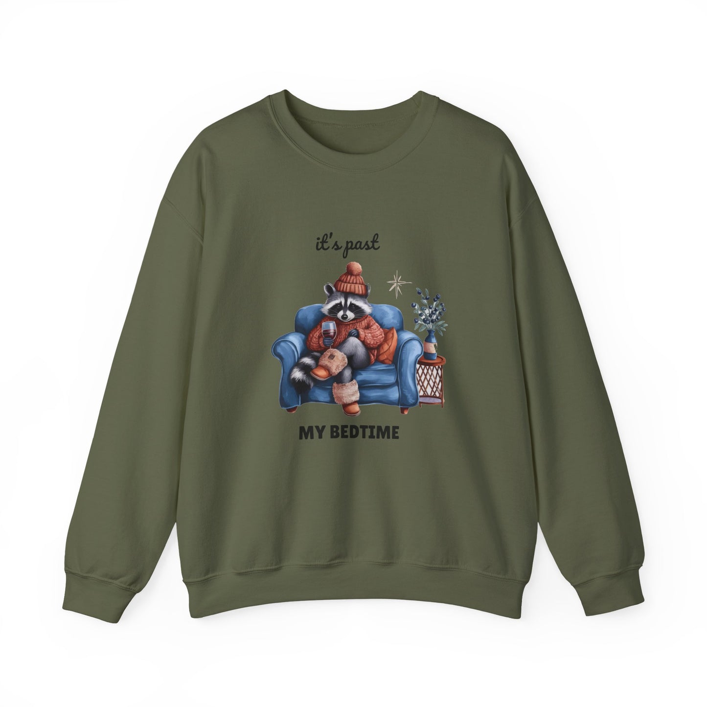 Funny Raccoon Sweatshirt, Cute Christmas Raccoon Sweatshirt, Christmas Sweatshirt - PopCultureByDesign36