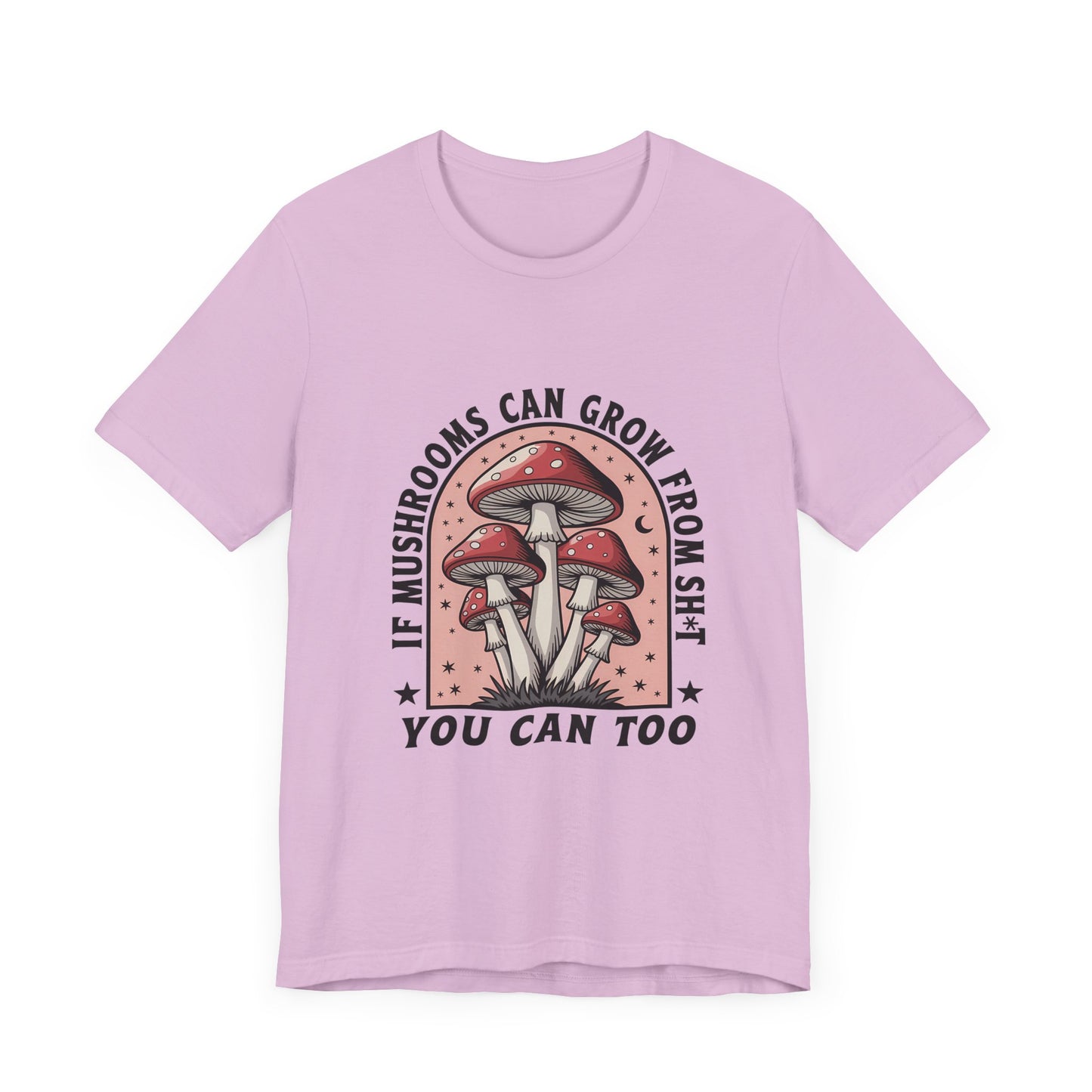 Funny Motivational Shirt, Funny Mushrooms Tee, Mushroom Lover - PopCultureByDesign36
