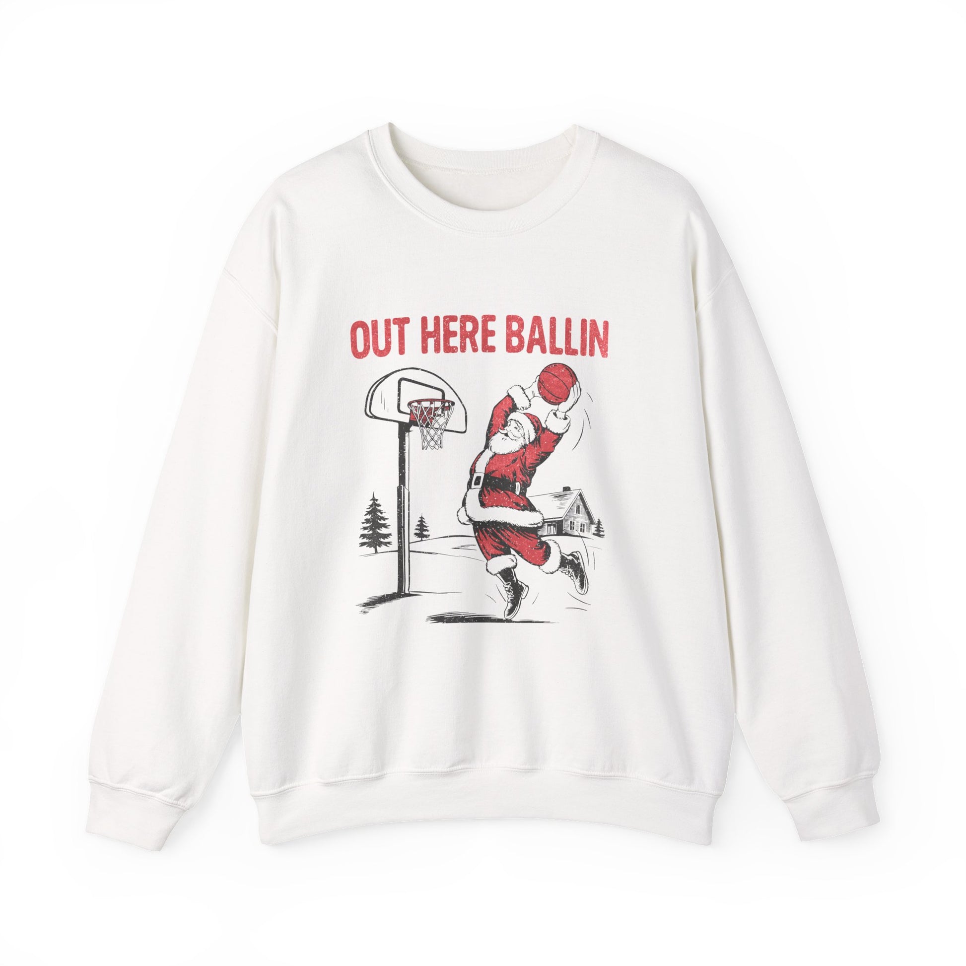Santa Inspired, Funny Santa Sweatshirt, Retro Santa Sweatshirt - PopCultureByDesign36