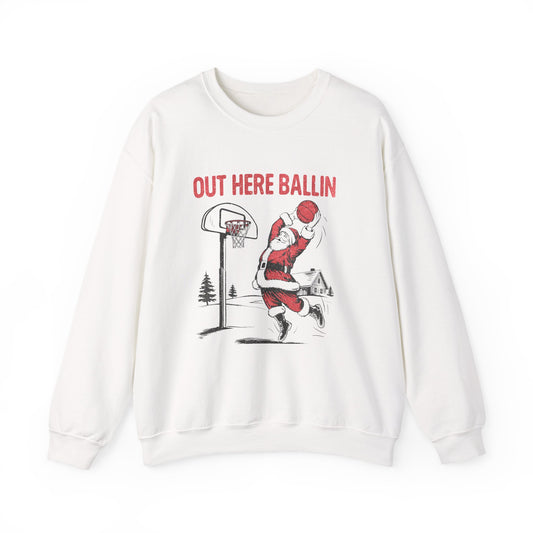 Santa Inspired, Funny Santa Sweatshirt, Retro Santa Sweatshirt - PopCultureByDesign36