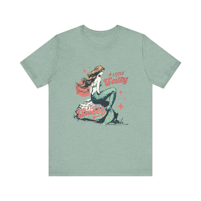 Mermaid TShirt, Summer Vibes Mermaid Shirt, Beach Sea Life - PopCultureByDesign36