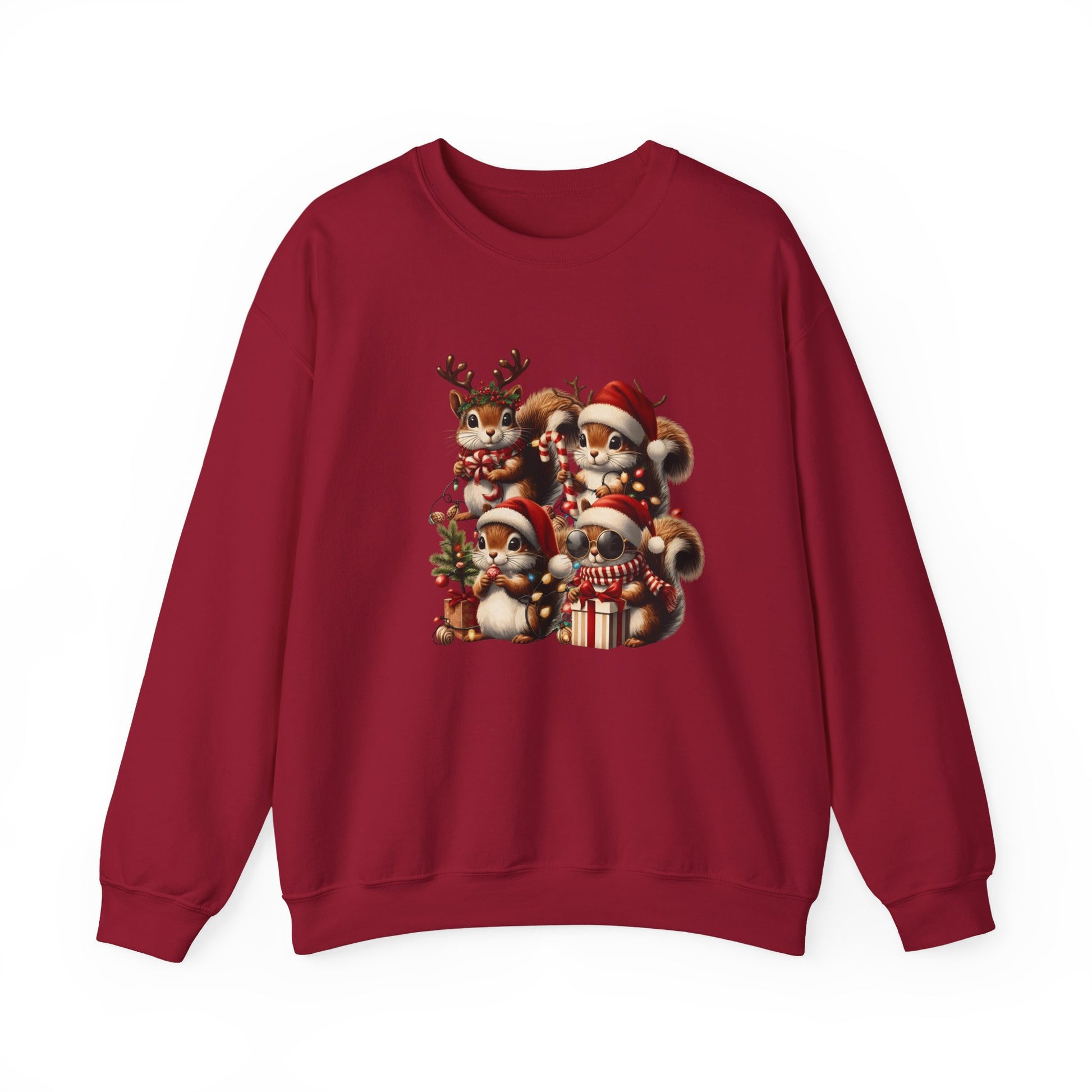Funny Chipmunks Nut House Christmas Tee Shirt, Chipmunk Xmas Holiday Shirts - PopCultureByDesign36