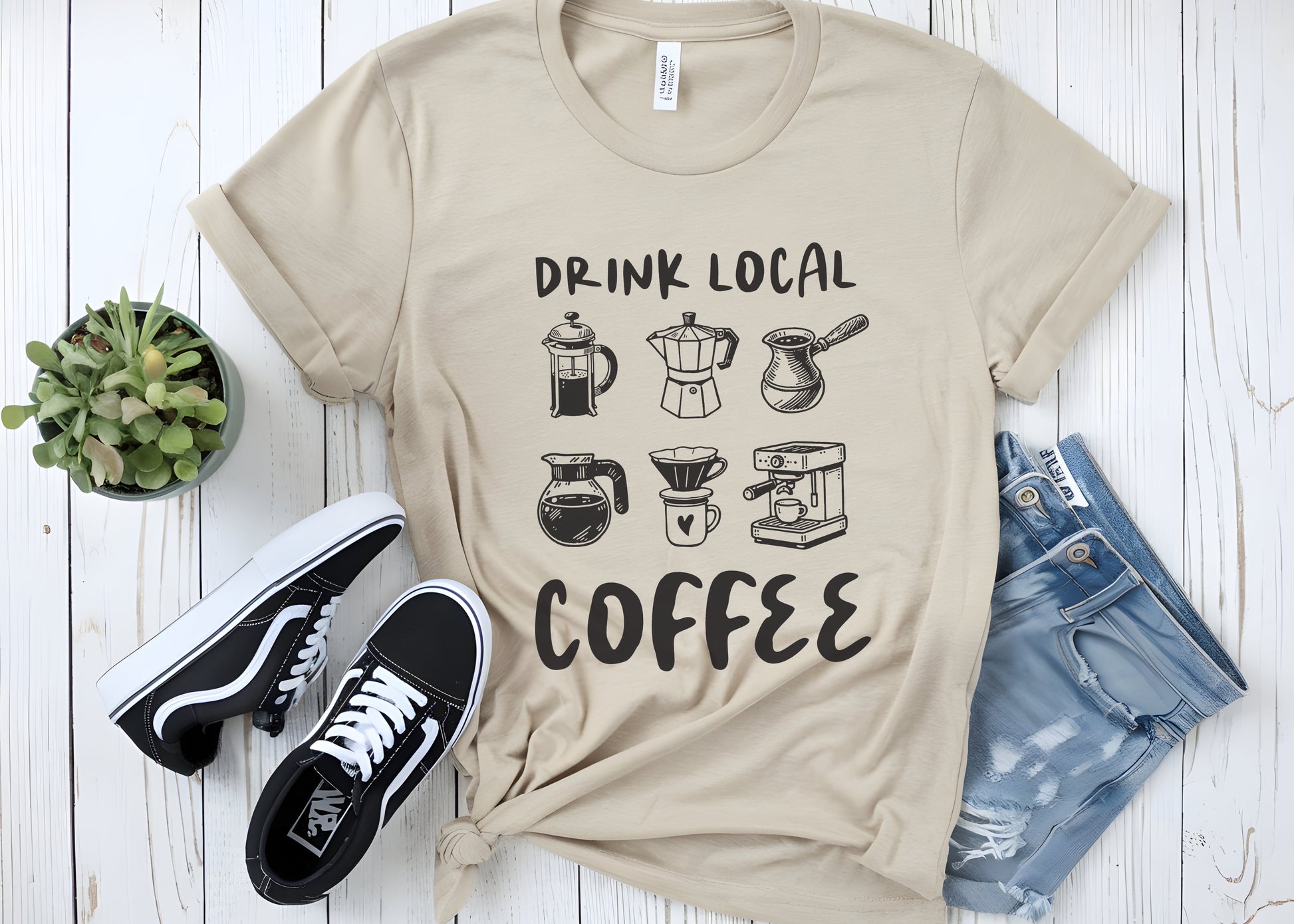 Coffee Shirt, Coffee Lover Gift, Barista Shirt,Coffee Lover T-Shirt - PopCultureByDesign36