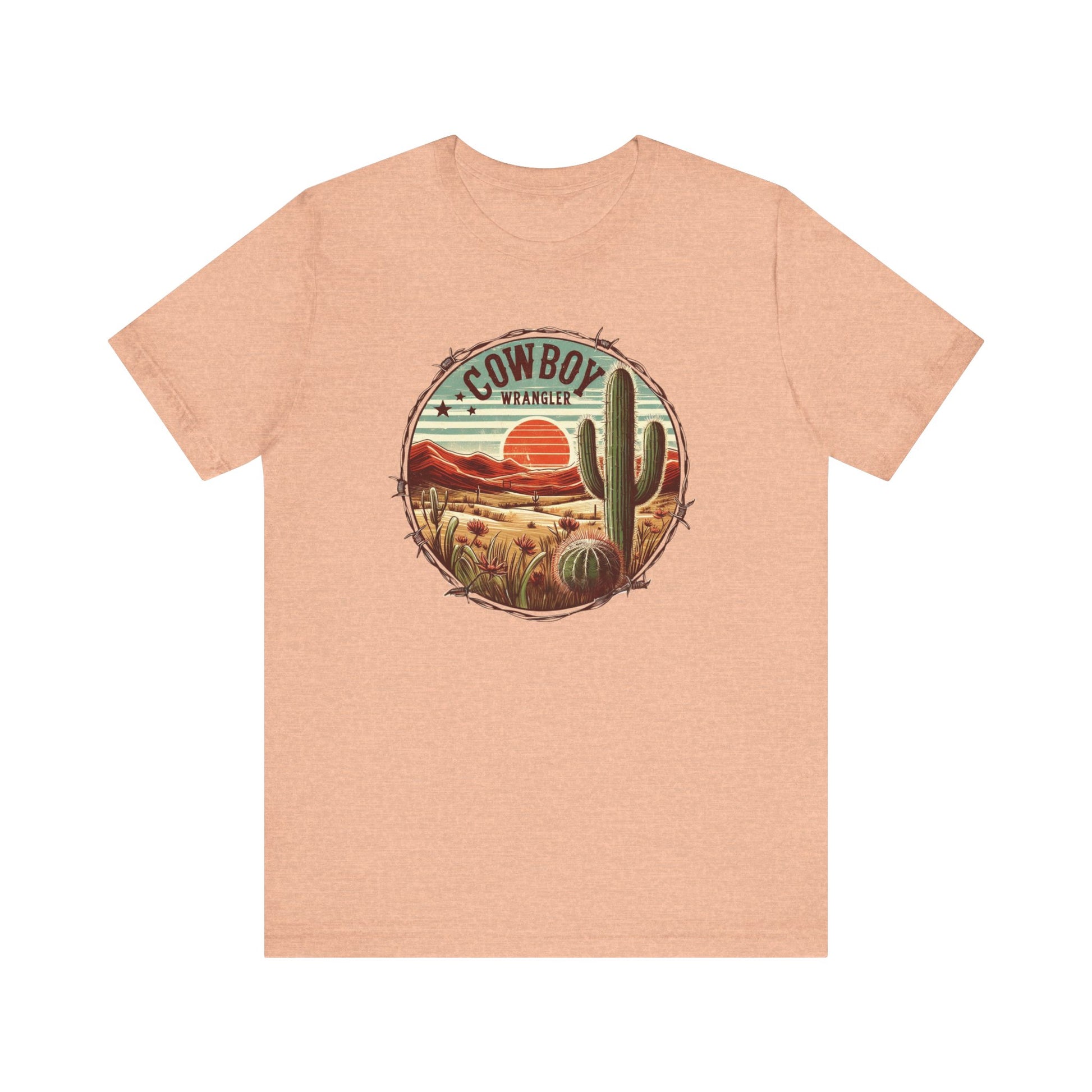 Cowboy Wrangler Shirt, Texas Shirt, Country Music Shirt, Western Shirt - PopCultureByDesign36