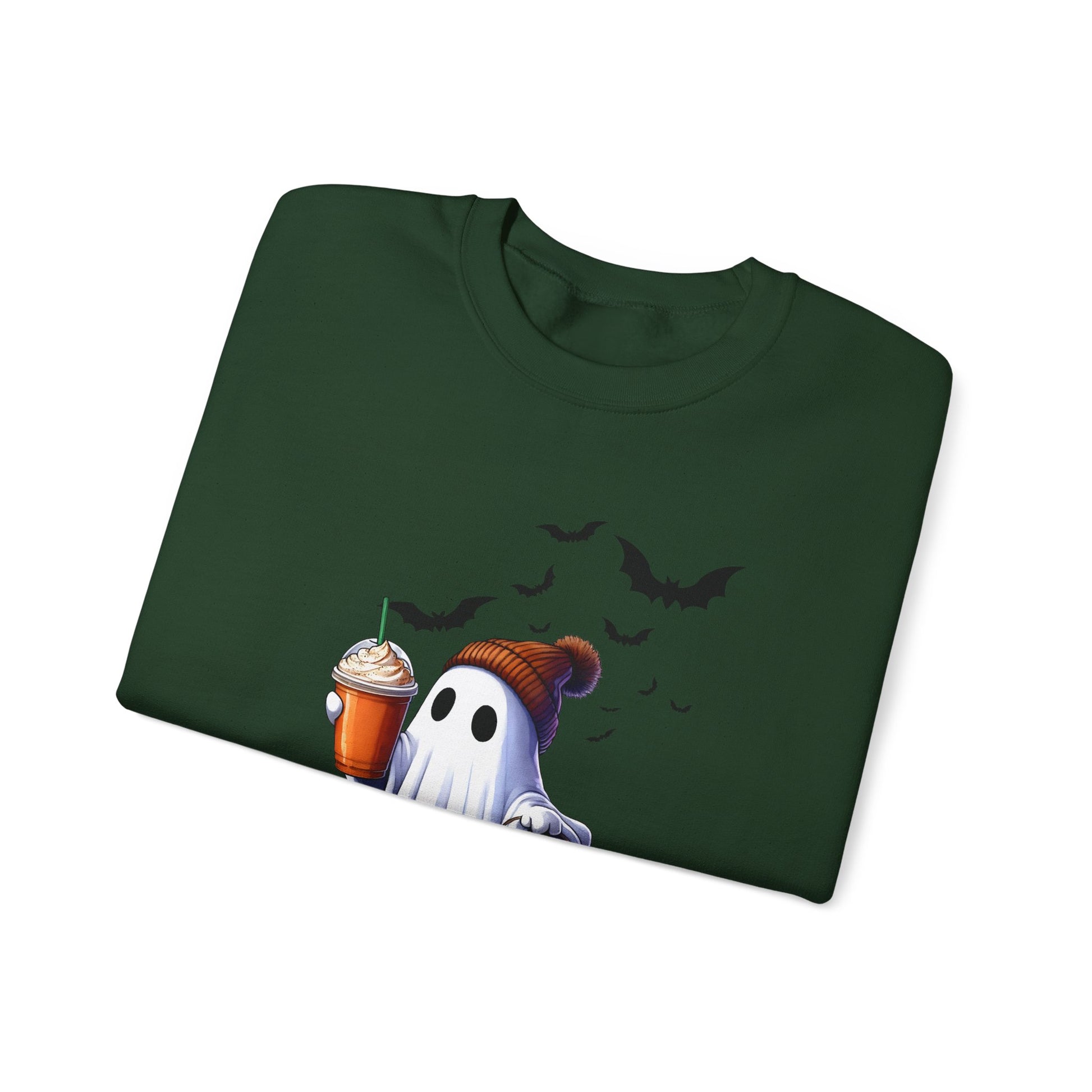 Cute Ghost Shirt, Halloween Ghost Coffee Shirt, Bougie Ghost Shirt - PopCultureByDesign36