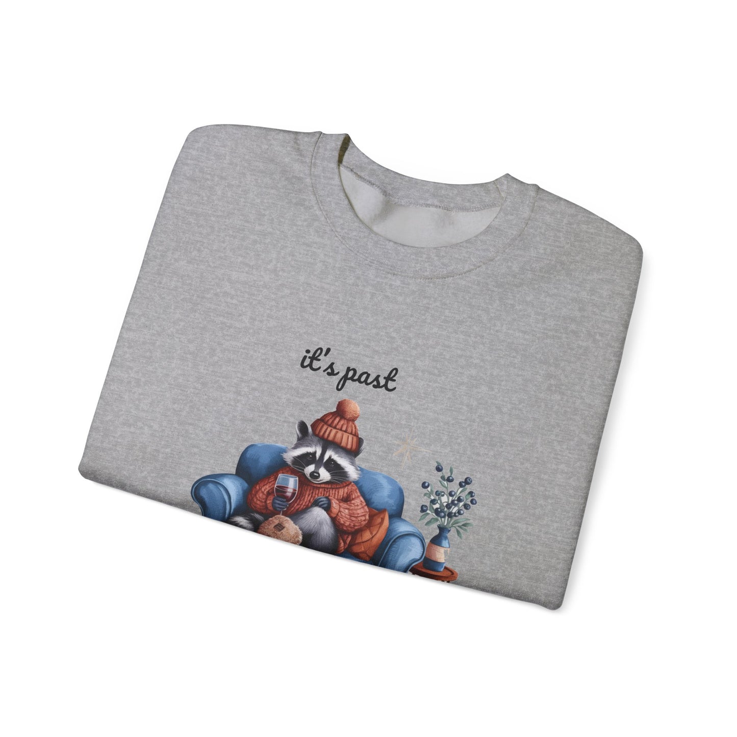 Funny Raccoon Sweatshirt, Cute Christmas Raccoon Sweatshirt, Christmas Sweatshirt - PopCultureByDesign36