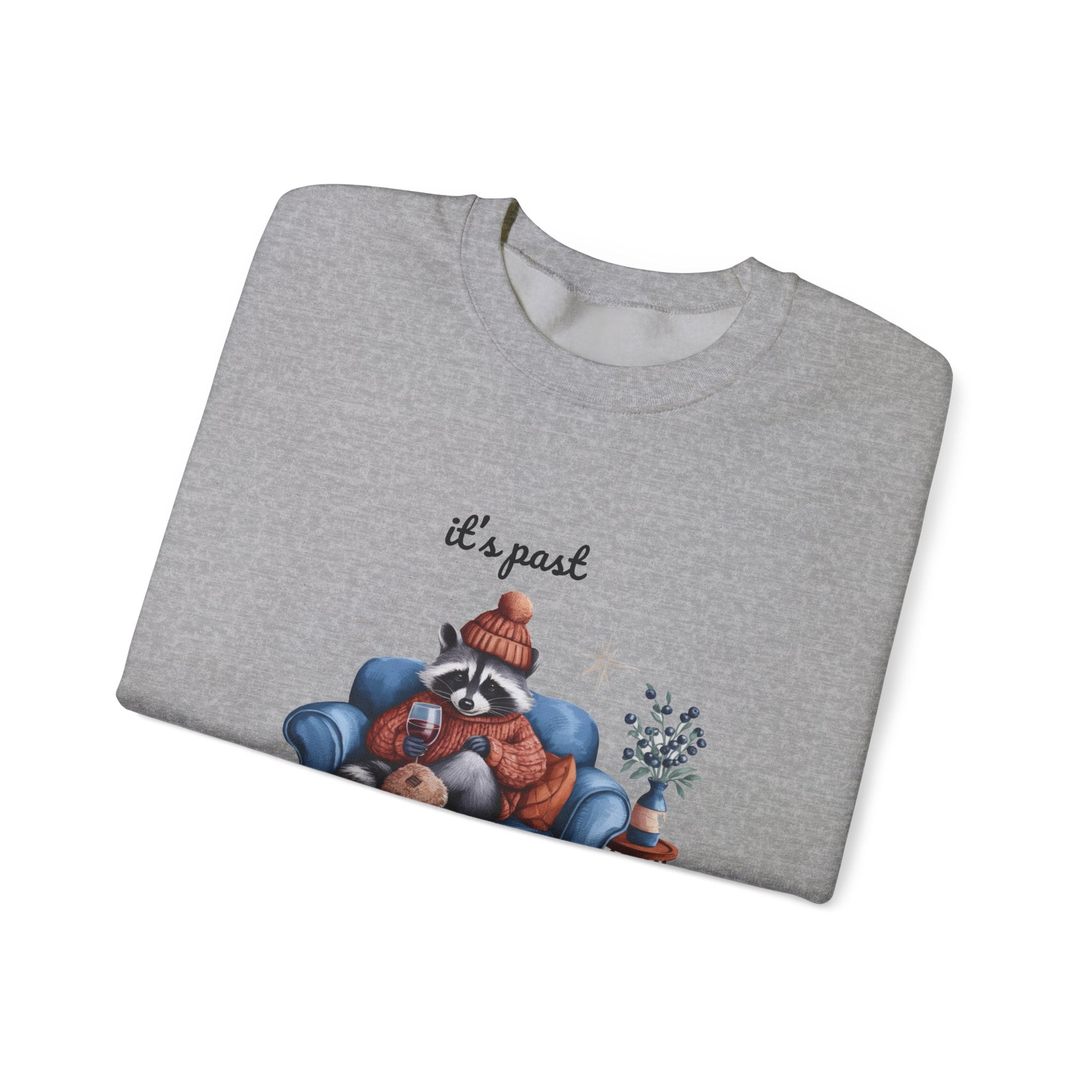 Funny Raccoon Sweatshirt, Cute Christmas Raccoon Sweatshirt, Christmas Sweatshirt - PopCultureByDesign36