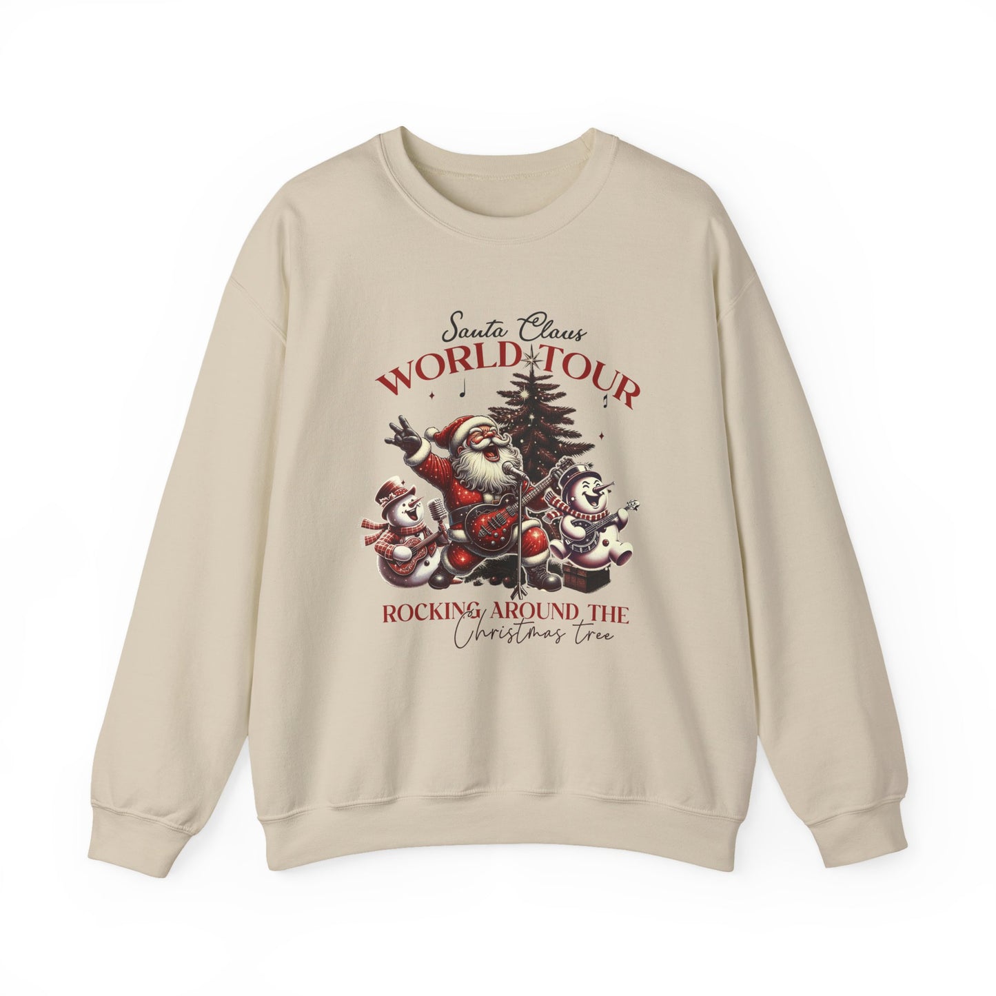 Santa Claus World Tour Christmas Shirt, Santa Claus Shirt, Funny Santa Christmas Shirt - PopCultureByDesign36