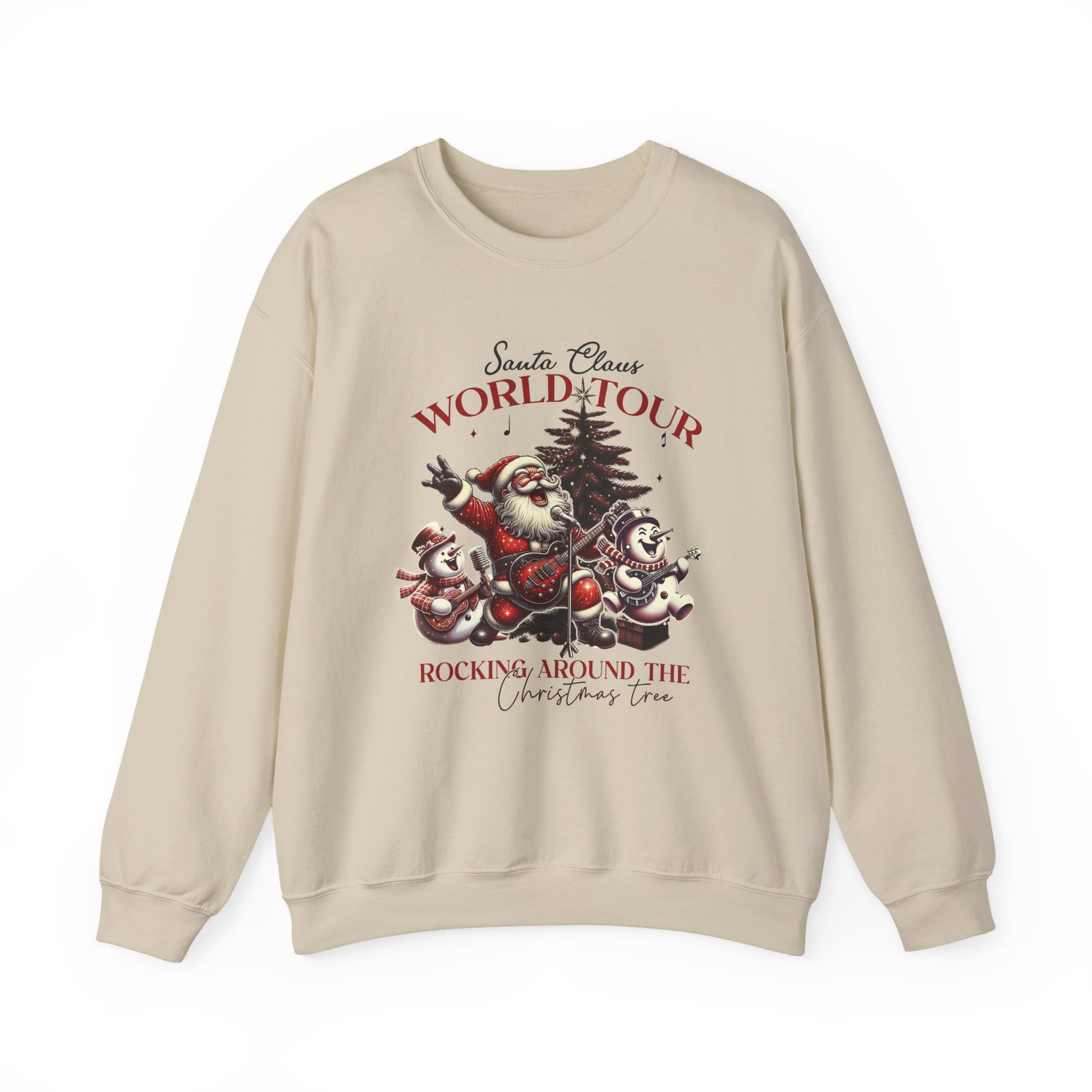 Santa Claus World Tour Christmas Shirt, Santa Claus Shirt, Funny Santa Christmas Shirt - PopCultureByDesign36