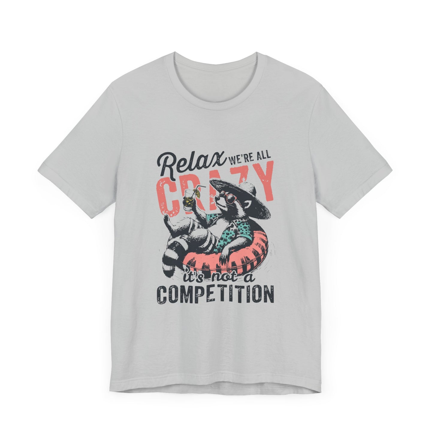 Raccoon Funny Graphic Shirt, Trash Panda Tee, Silly Raccoon - PopCultureByDesign36