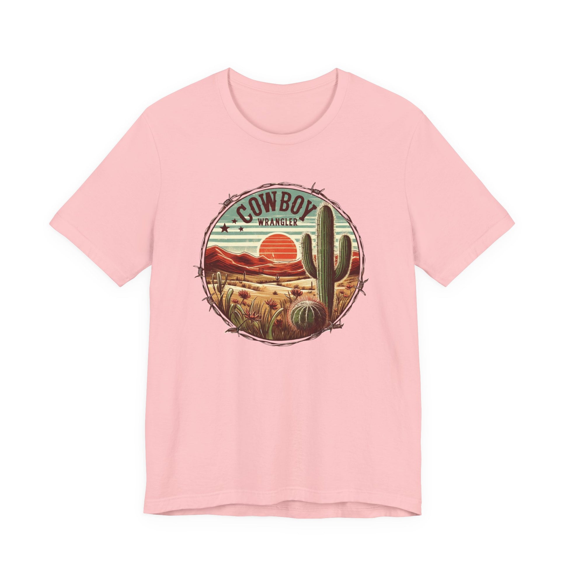 Cowboy Wrangler Shirt, Texas Shirt, Country Music Shirt, Western Shirt - PopCultureByDesign36