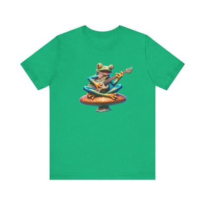 Hippie Shirt, Hippie Frog T-Shirt, Frog Lover Gift - PopCultureByDesign36