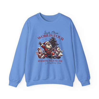 Santa Claus World Tour Christmas Shirt, Santa Claus Shirt, Funny Santa Christmas Shirt - PopCultureByDesign36