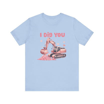 I Dig You Shirt, Valentines Day Shirt, Kid Valentines Shirt, Funny Valentines Day Shirt - PopCultureByDesign36