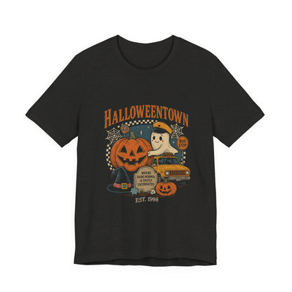 Cute Halloween Shirt, Halloweentown Travel Shirt, Retro Halloween Shirt - PopCultureByDesign36
