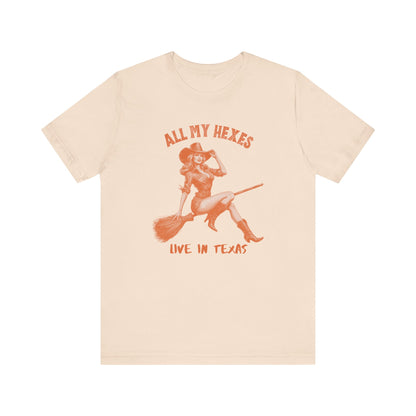 Witch Cowgirl Tee, Vintage Western Halloween T-Shirt, Witchy Vibes - PopCultureByDesign36