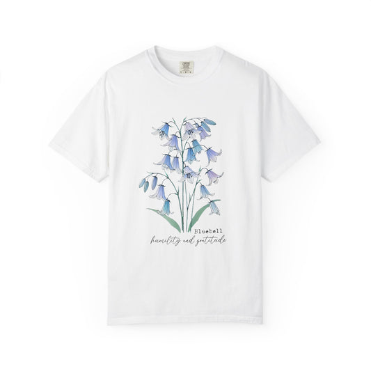 Bluebells Kindness Shirt, Bluebells Floral Shirt, Inspirational Shirt - PopCultureByDesign36