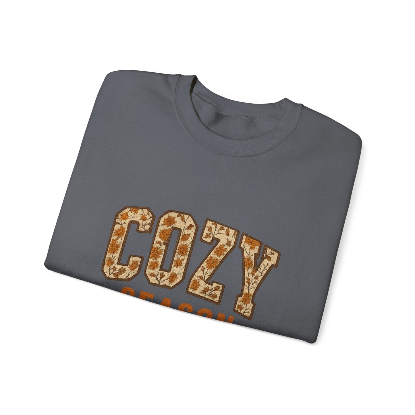 Cozy Season Sweatshirt, Cute Fall Sweatshirt, Cozy Fall Sweatshirt, Autumn Sweatshirt - PopCultureByDesign36