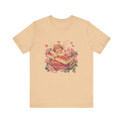 Reading Cupid Shirt, Funny Cupid Shirt, Cupid Love Shirt, Book Reader Shirt - PopCultureByDesign36