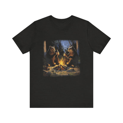 Beer Drinking Grizzly Bear Tshirt, Bear Lover Shirt, Camping Shirts - PopCultureByDesign36