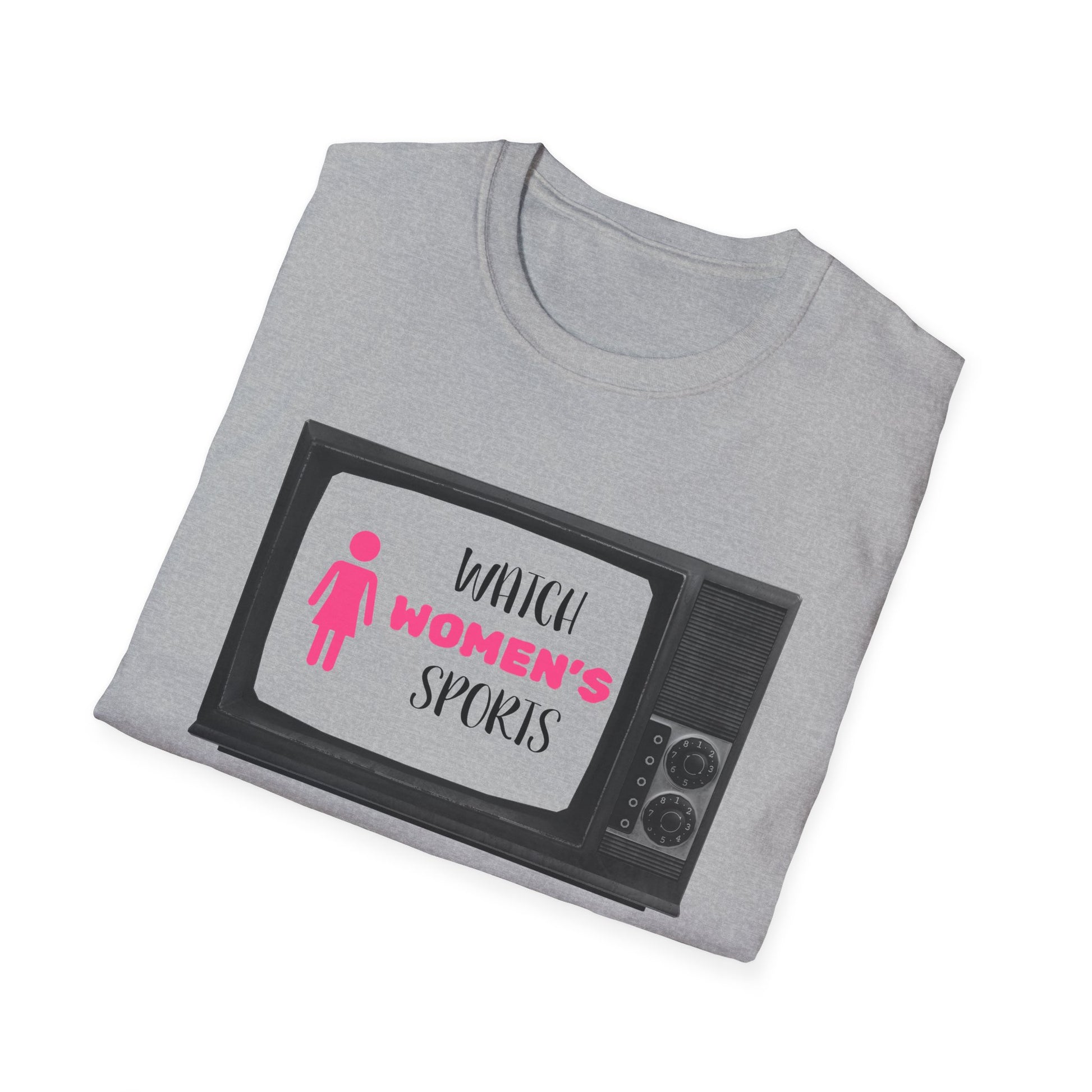 Watch Womens Sports, Women's Sports Supportive T-Shirt, Women In Sports - PopCultureByDesign36