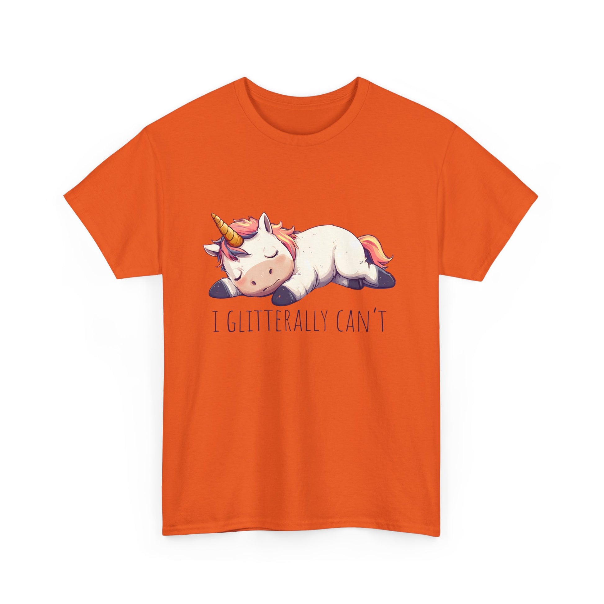 I glitterly can't, cute unicorn shirt, lazy unicorn shirt, funny unicorn shirt - PopCultureByDesign36
