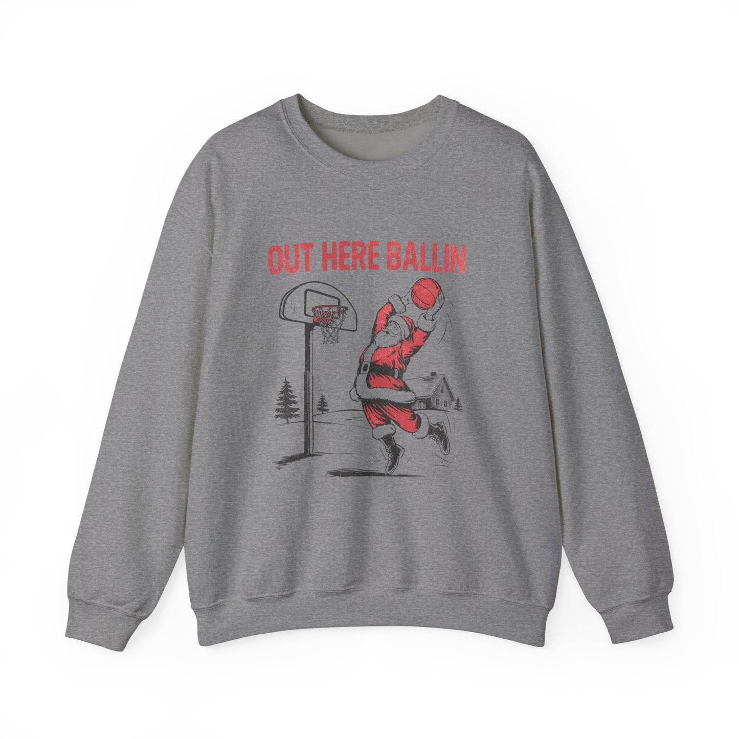 Santa Inspired, Funny Santa Sweatshirt, Retro Santa Sweatshirt - PopCultureByDesign36