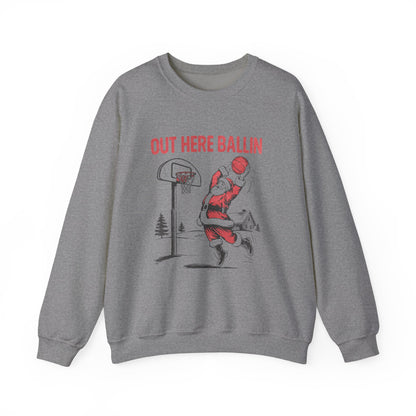 Santa Inspired, Funny Santa Sweatshirt, Retro Santa Sweatshirt - PopCultureByDesign36