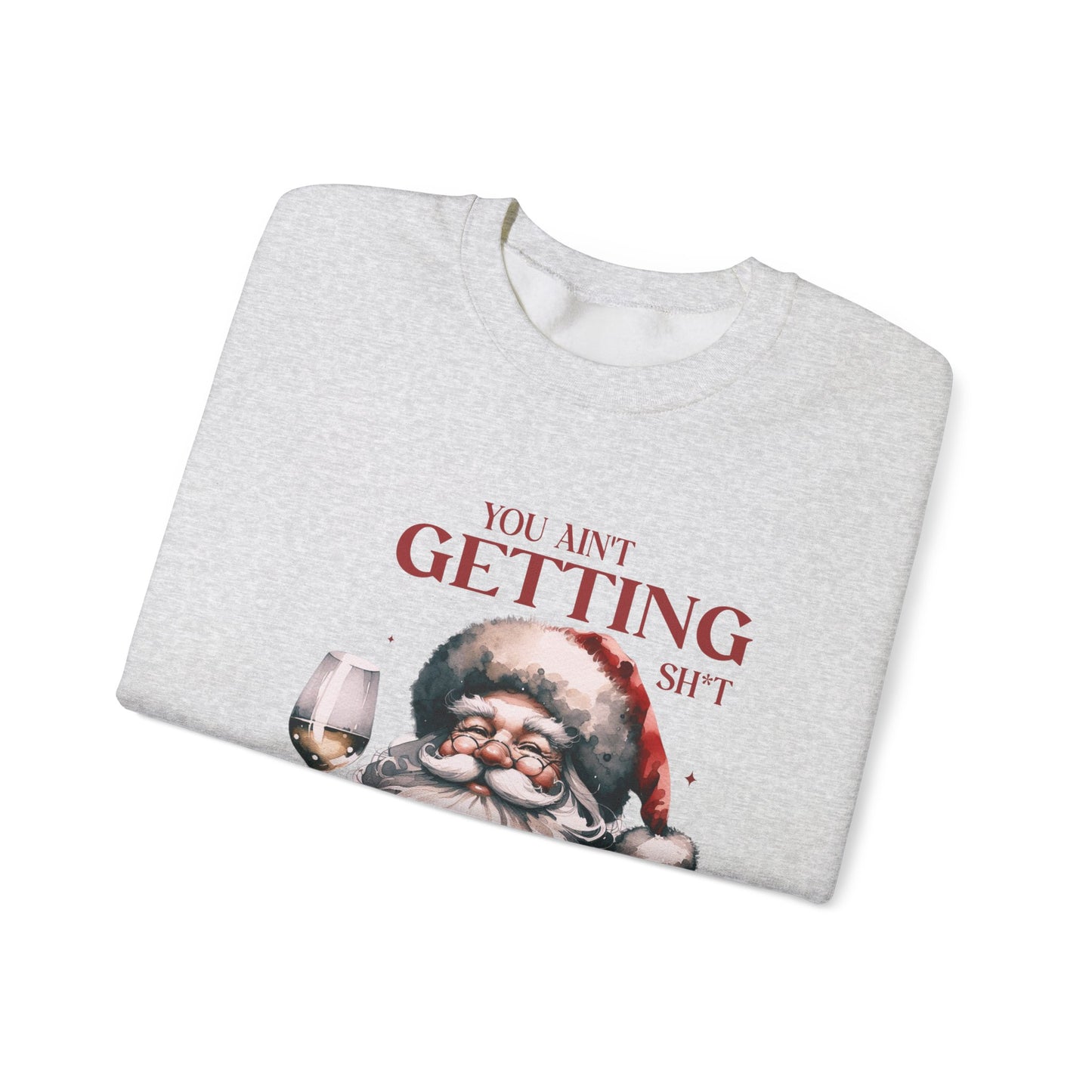 Santa Inspired, Funny Santa sweatshirt, Retro Santa sweatshirt - PopCultureByDesign36