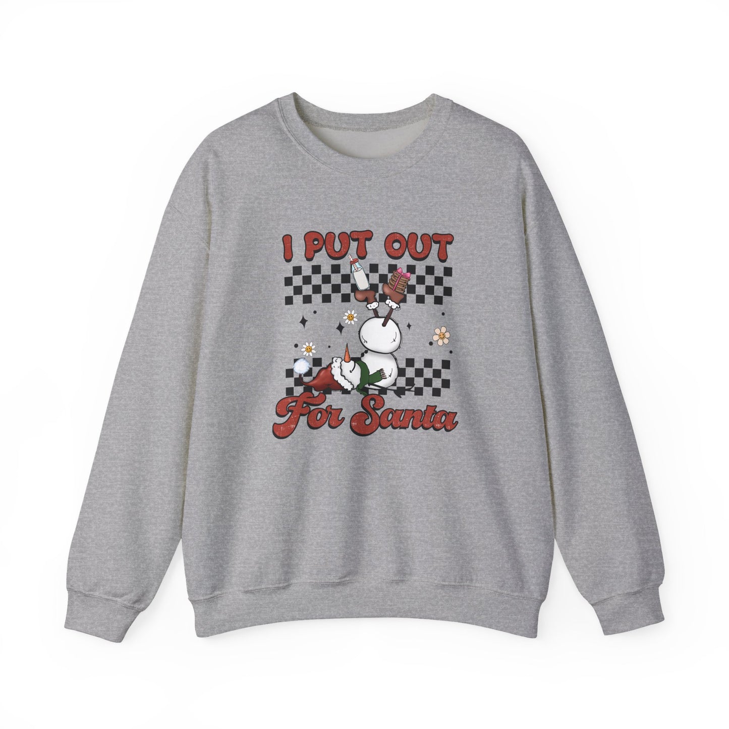 I Put Out For Santa Sweatshirt, Funny Christmas Sweatshirt, Funny Santa Sweatshirt - PopCultureByDesign36