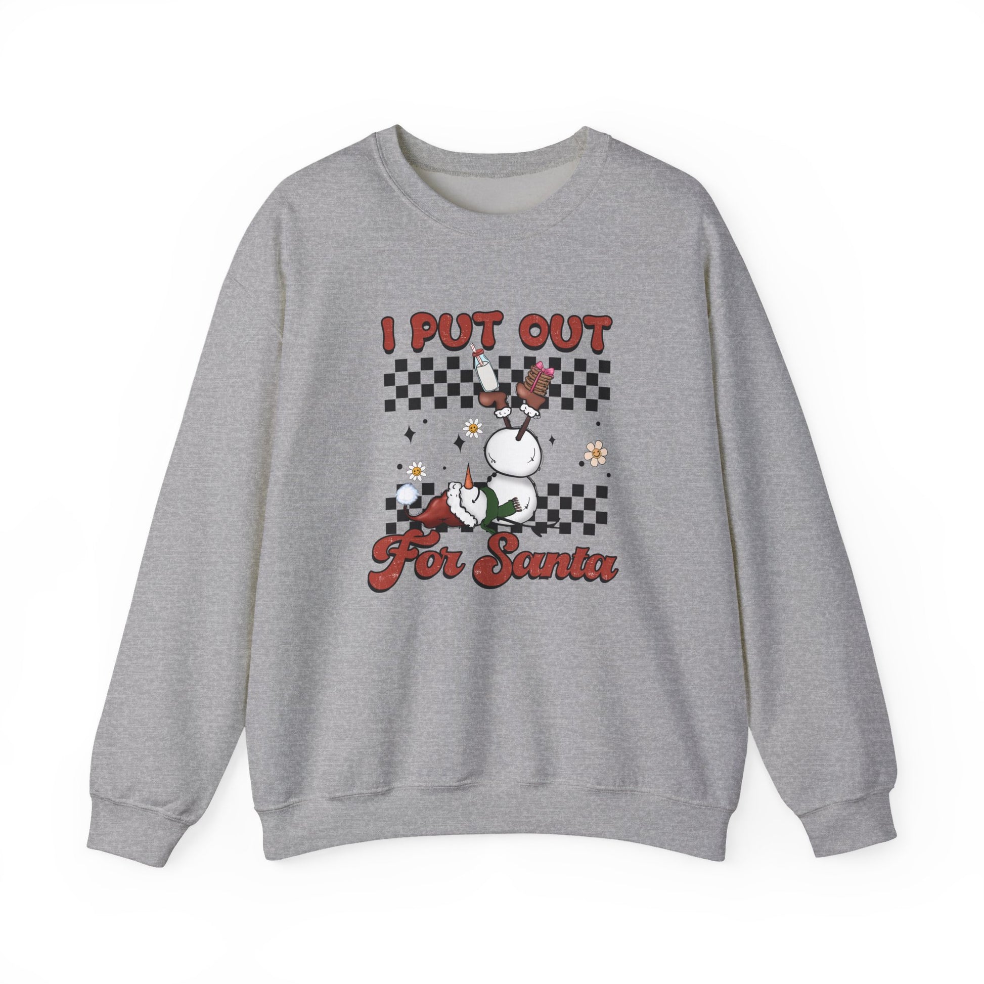 I Put Out For Santa Sweatshirt, Funny Christmas Sweatshirt, Funny Santa Sweatshirt - PopCultureByDesign36