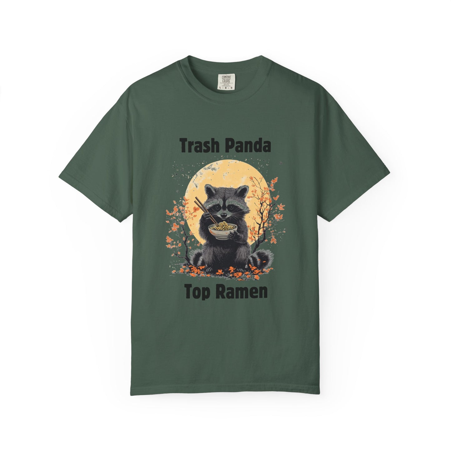 Raccoon Ramen T-Shirt, Foodie Lover Shirt, Ramen Noodle Bowl TShirt - PopCultureByDesign36