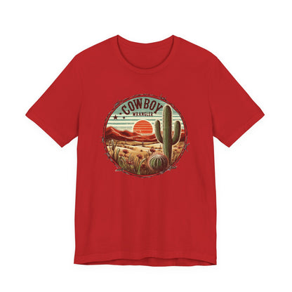 Cowboy Wrangler Shirt, Texas Shirt, Country Music Shirt, Western Shirt - PopCultureByDesign36