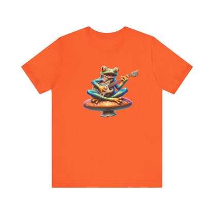 Hippie Shirt, Hippie Frog T-Shirt, Frog Lover Gift - PopCultureByDesign36