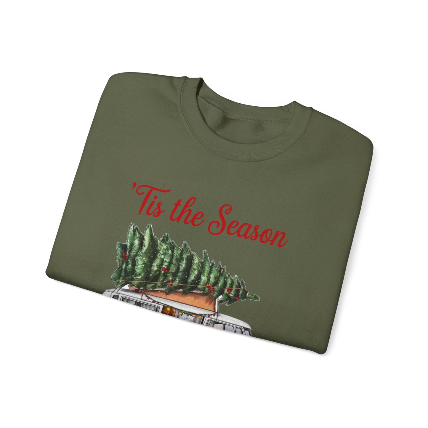 Tis the season Sweatshirt, Christmas Family Sweater, Christmas Holiday Sweatshirt - PopCultureByDesign36