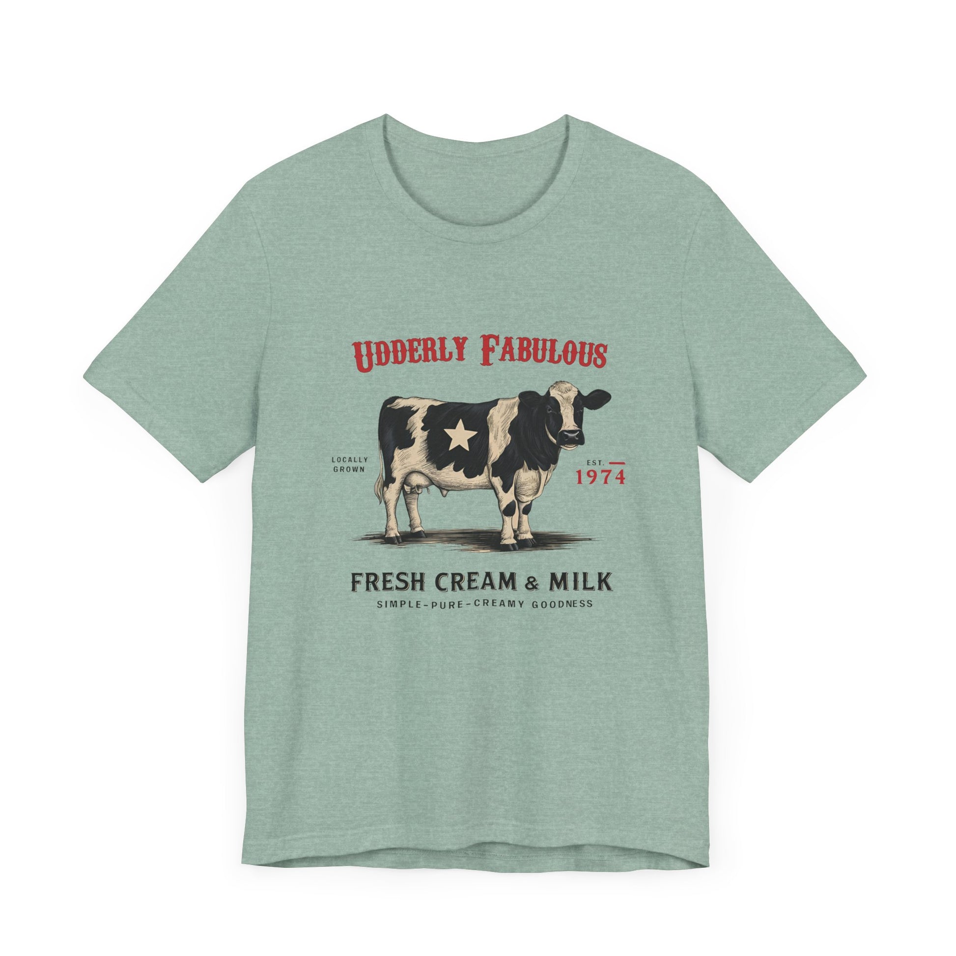 Retro Cattle Shirt, Gift for Cow Lover, Farmer Gift - PopCultureByDesign36
