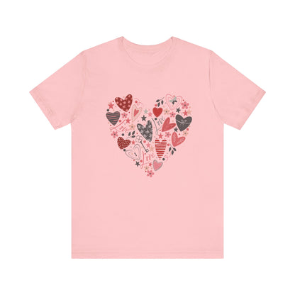 Valentine Heart Shirt, Heart Shirt, Love Shirt, Valentine Shirt, Valentines Day Shirt - PopCultureByDesign36