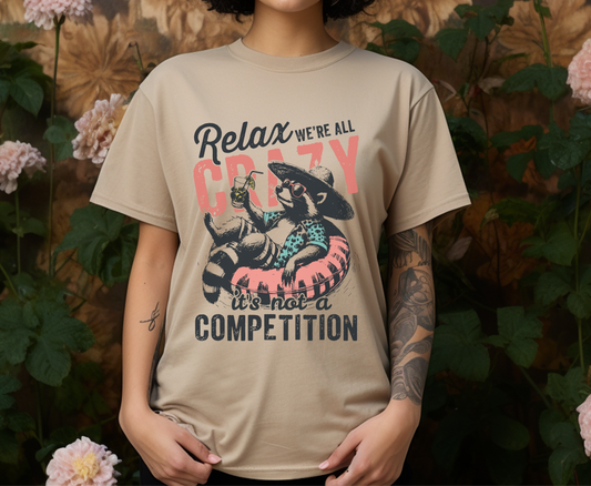 Raccoon Funny Graphic Shirt, Trash Panda Tee, Silly Raccoon - PopCultureByDesign36