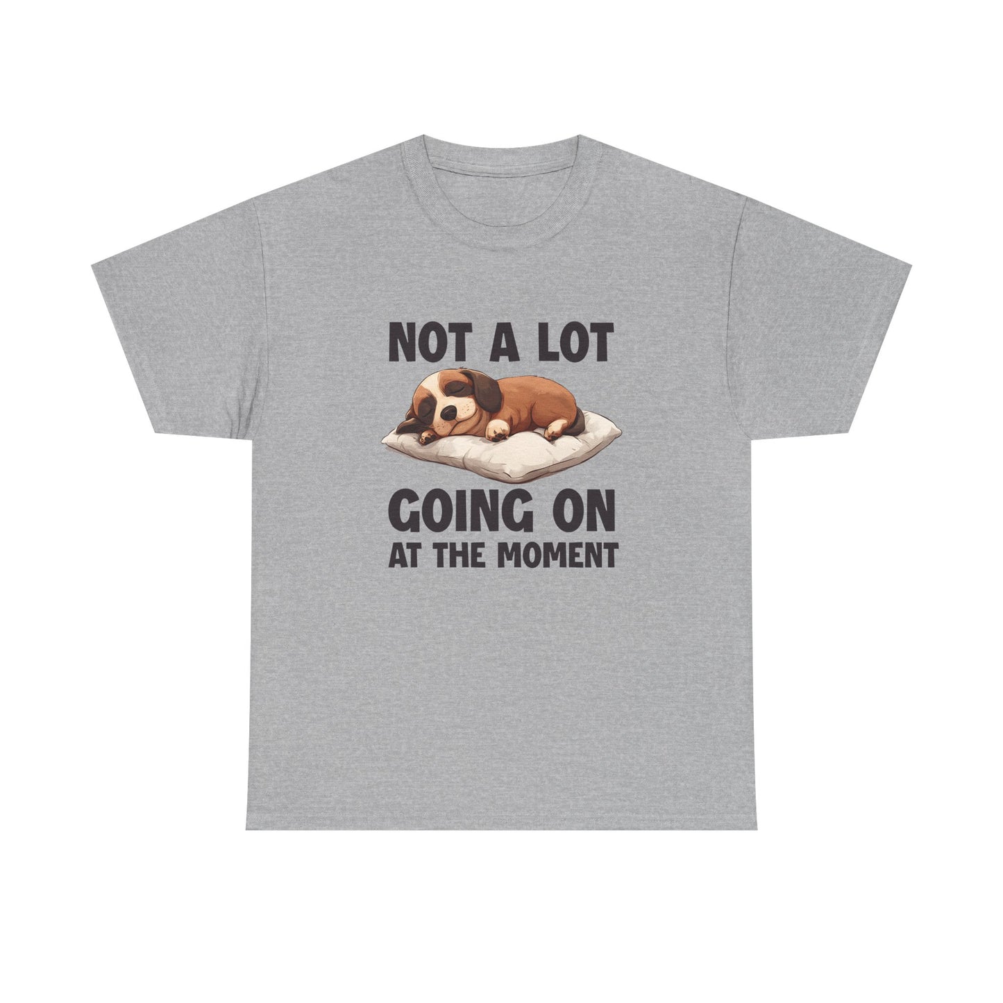 Cute Puppy Sleeping, Dog Lover Animal Tshirt, Tired Puppy, Lazy Dog Shirt - PopCultureByDesign36
