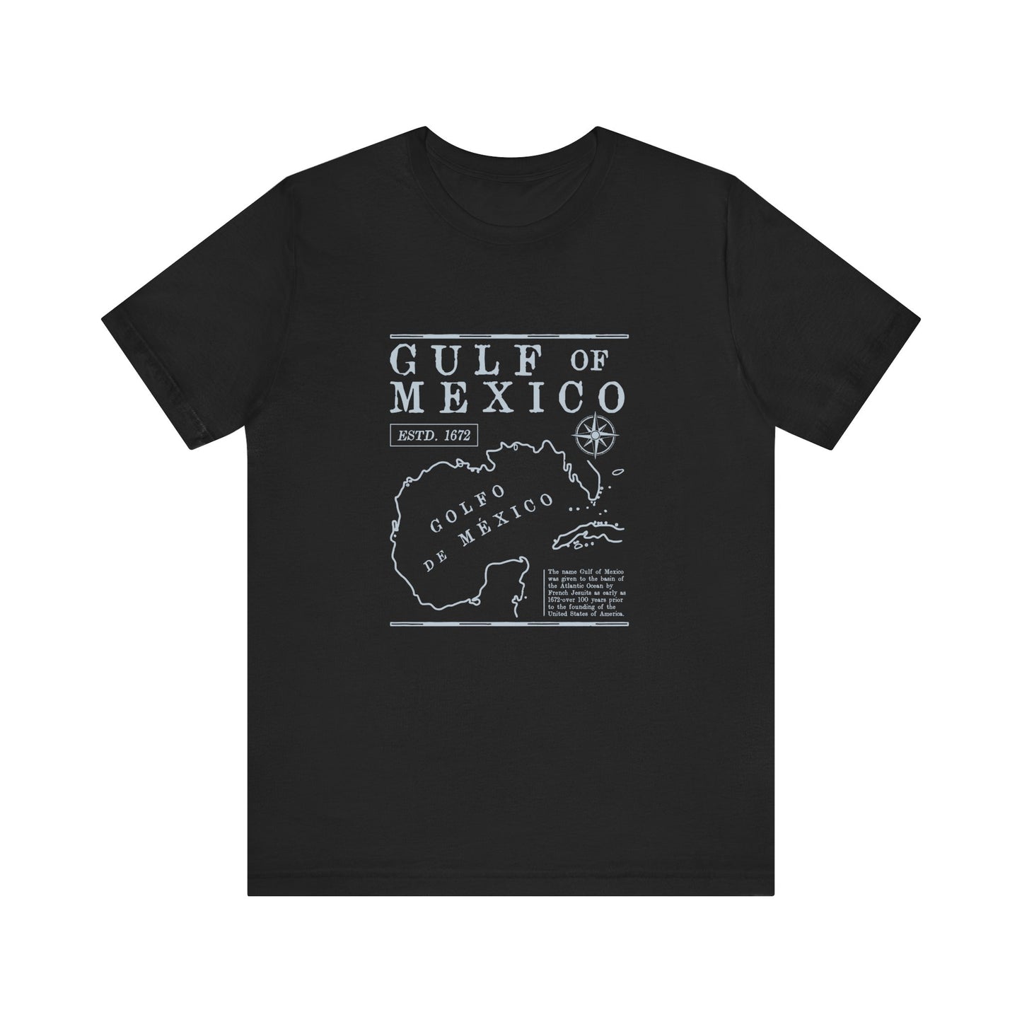 Gulf of Mexico Shirt, Gulf Coast Shirt, Historical Gulf of Mexico - PopCultureByDesign36