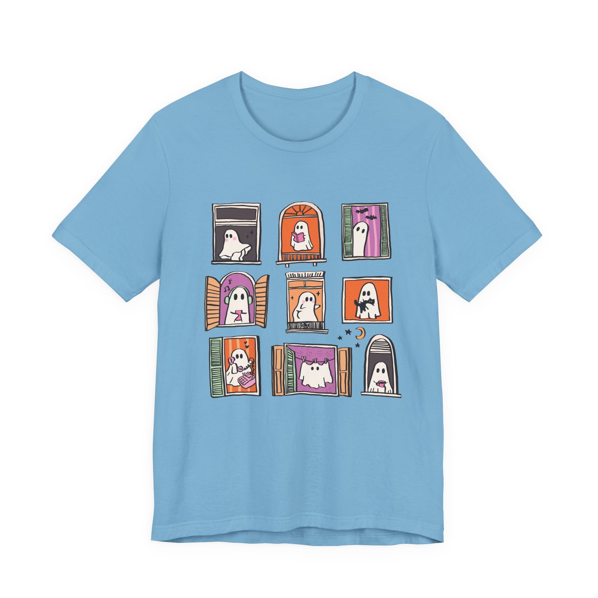 Ghostly Frames T-Shirt, Halloween Tee, Spooky Shirt - PopCultureByDesign36