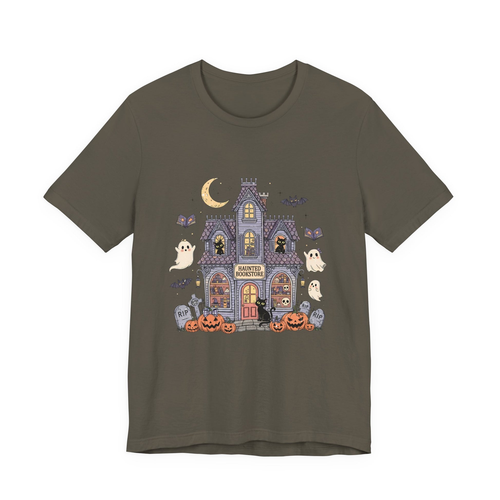 Funny Ghost Haunted House Shirt, Cute Ghost Shirt, Funny Ghost Shirt - PopCultureByDesign36