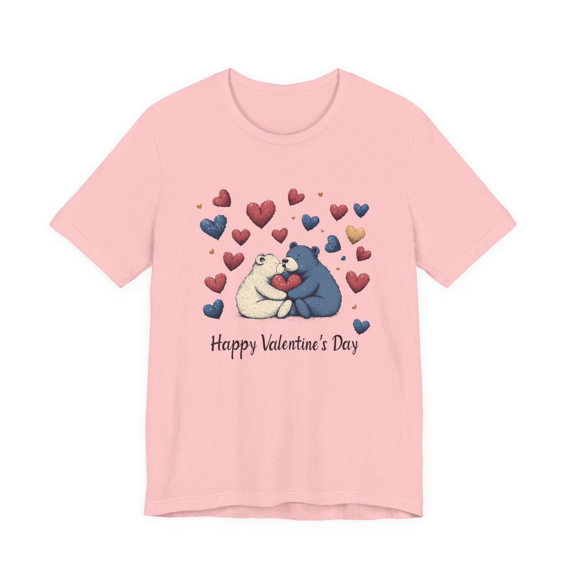 Bear Valentine Shirt, Cute Bear Shirt, Teddy Bear Shirt, Heart Valentine Shirt - PopCultureByDesign36