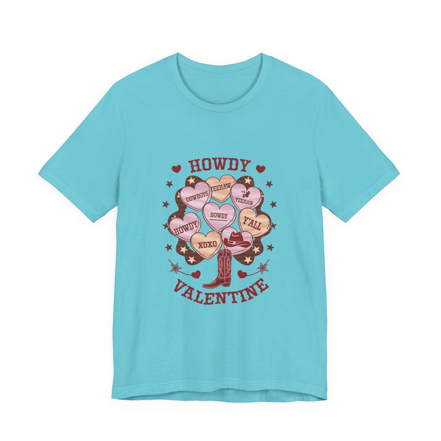 Candy Heart Shirt, Valentine's Day Gift, Country Conversation Hearts Shirt - PopCultureByDesign36