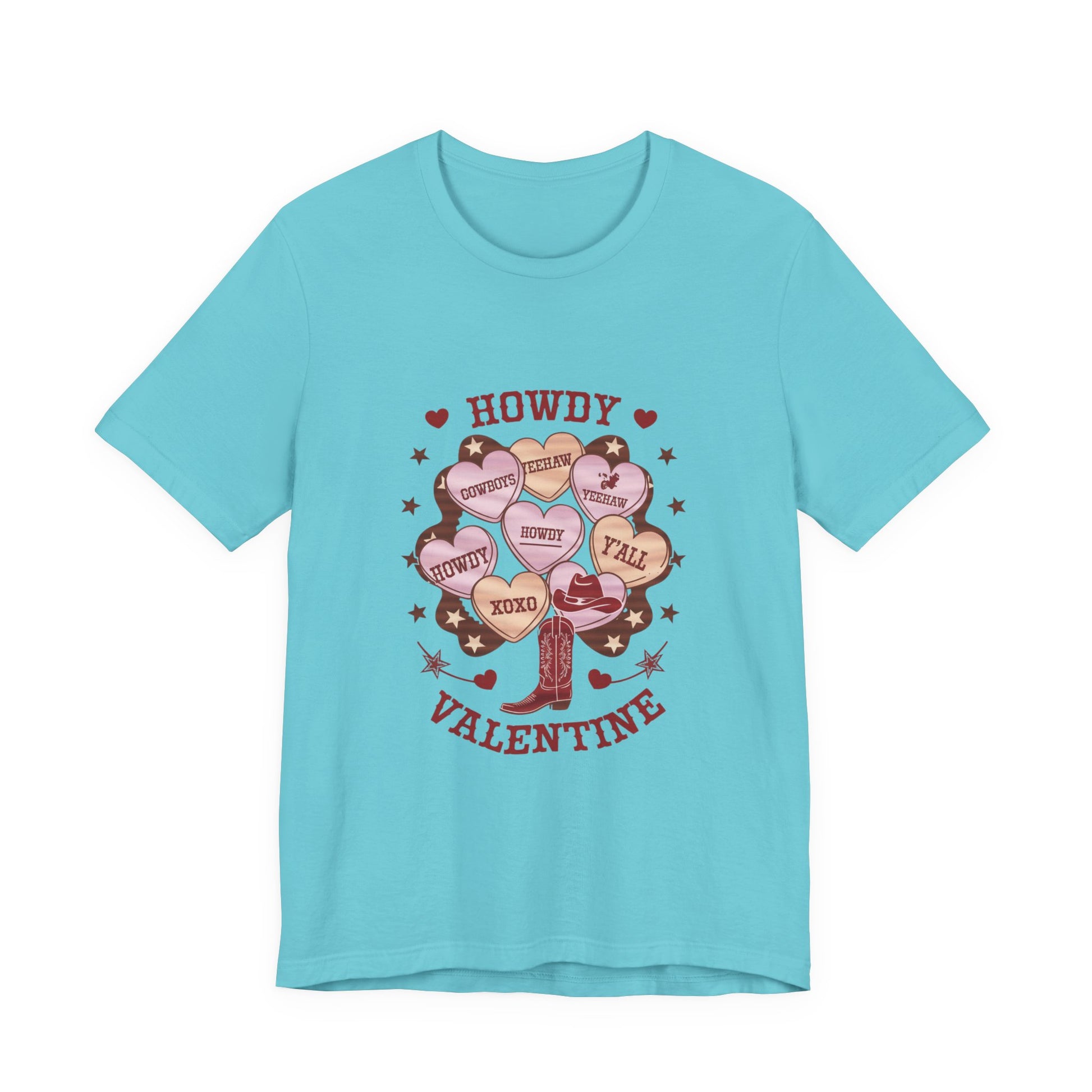 Candy Heart Shirt, Valentine's Day Gift, Country Conversation Hearts Shirt - PopCultureByDesign36