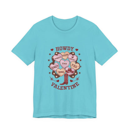 Candy Heart Shirt, Valentine's Day Gift, Country Conversation Hearts Shirt - PopCultureByDesign36