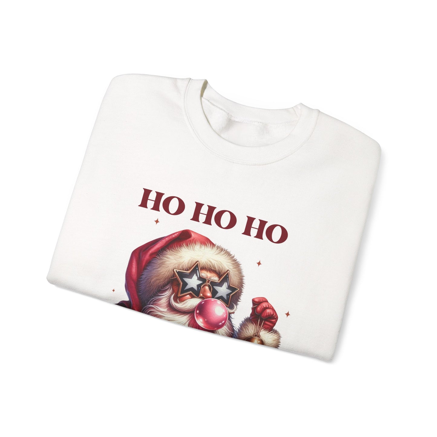 Ho Ho Ho Christmas Vintage Shirt, Santa Inspired, Funny santa sweatshirt - PopCultureByDesign36
