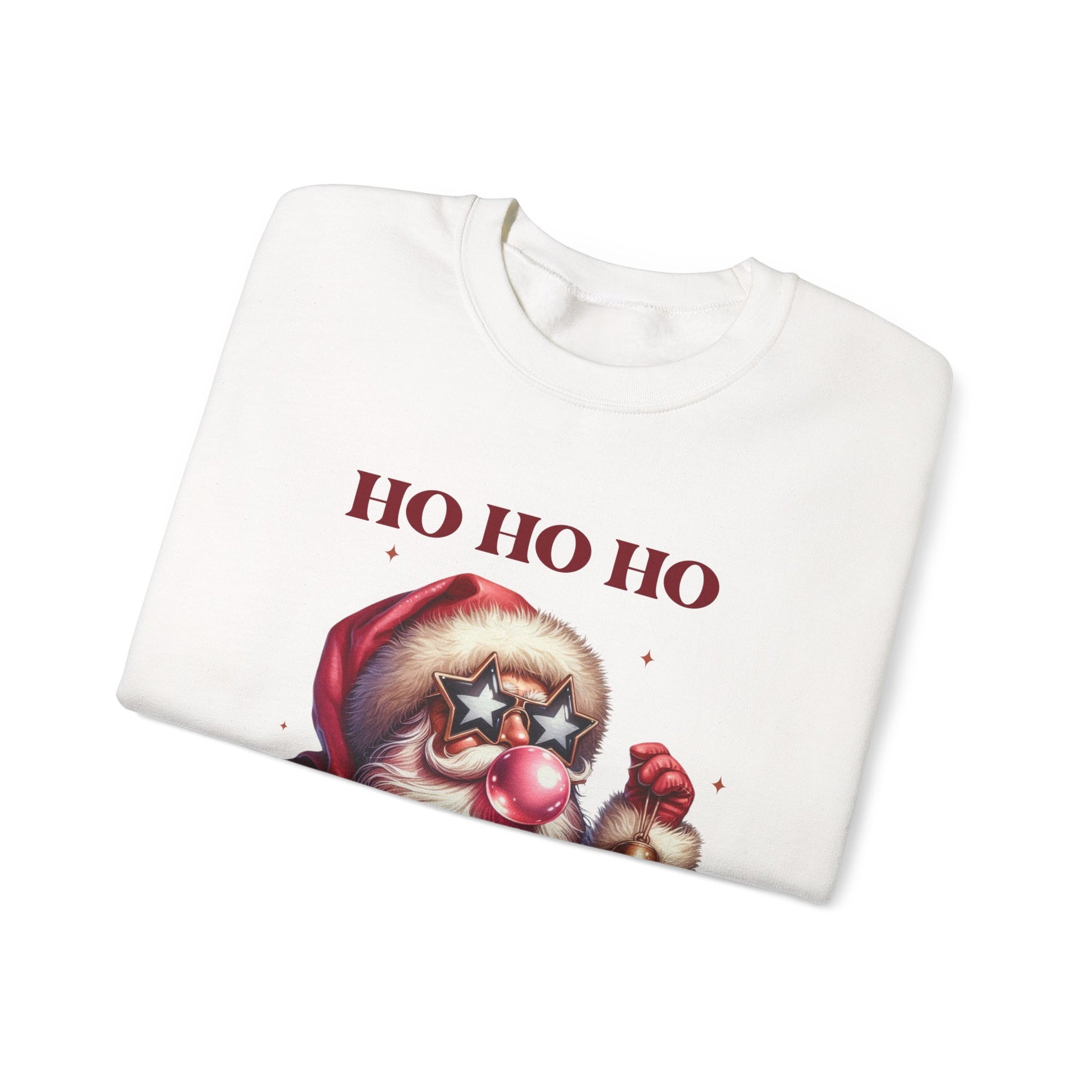 Ho Ho Ho Christmas Vintage Shirt, Santa Inspired, Funny santa sweatshirt - PopCultureByDesign36