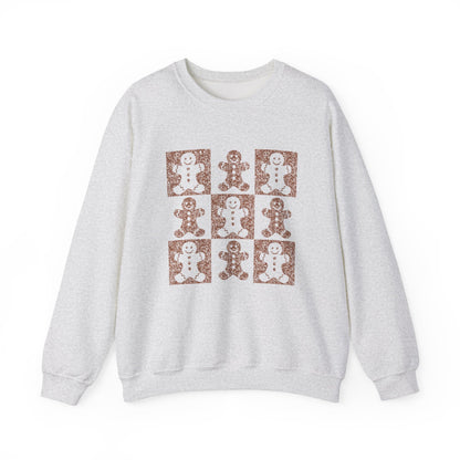 Gingerbread Cookie Croquet Sweatshirt, Holiday Baking Jumper - PopCultureByDesign36
