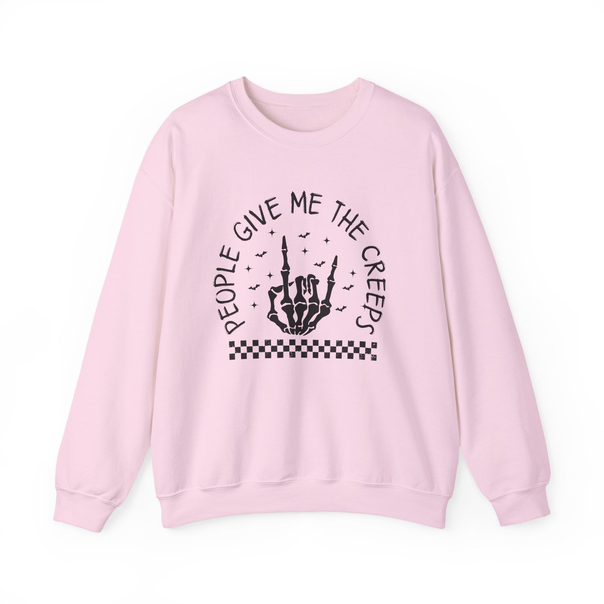 The Creeps Sweatshirt, Skeleton Hands Shirt, Skull Halloween Sweatshirt - PopCultureByDesign36